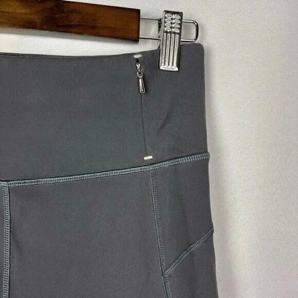 Calia by Carrie Underwood Gray Full 7/8 Length Mesh Leg Athletic Pants M - Picture 3 of 4